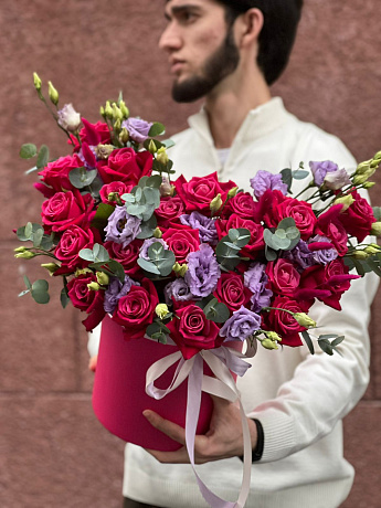 Цветы в коробке №160 - Фото 2