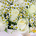 Коробки с цветами. Ромашки. Розы белые. N154 - Фото 6