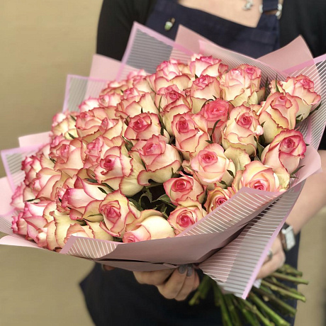 Букет роз Джумилия 51 - Фото 5