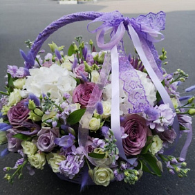 Букет цветов "Прованские поля"