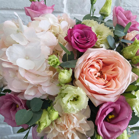 Букет цветов Pink flowers - Фото 5