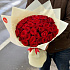 Букет из 51 красной розы №2 - Фото 1