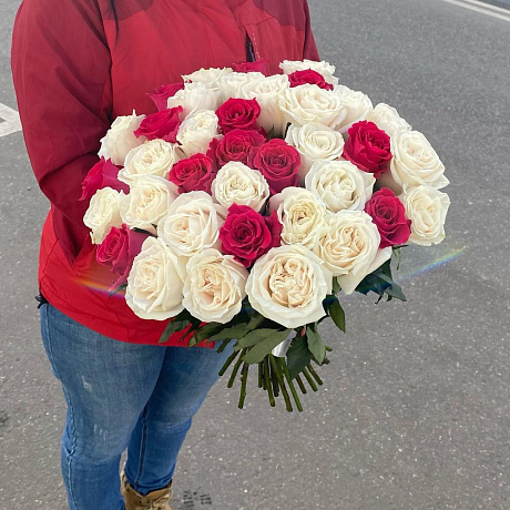 Розы Эквадорские 50см - Фото 4