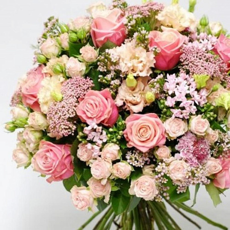 Авторский букет цветов Дыхание любви - Фото 3