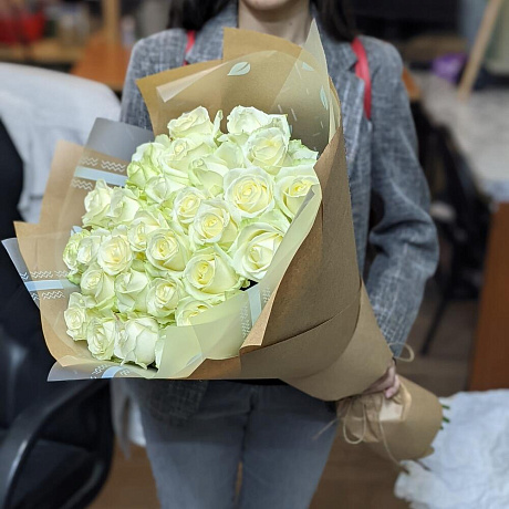 Букет цветов Аваланж 29 - Фото 3