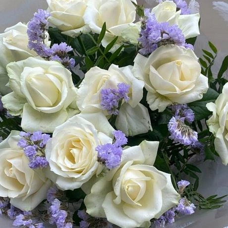 Букет цветов Чистое небо - Фото 5