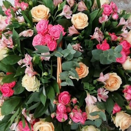 Букет цветов Коралл - Фото 3