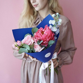 Букет «Коралловый риф» S