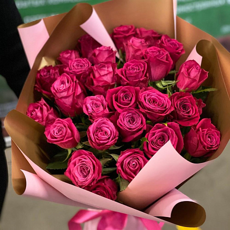 Букет из 27 роз №2 - Фото 3