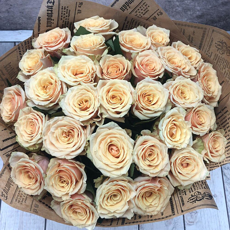 Букет Ноэлия цвета айвори - Фото 3