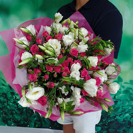 Букет цветов Алые паруса №160 - Фото 2