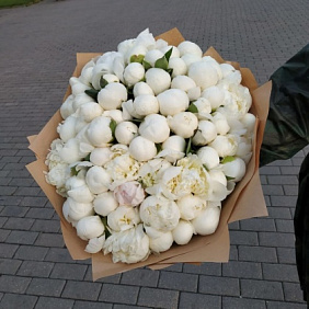 Букет цветов "Французский аромат"