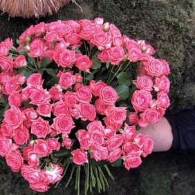 Букет из кустовых роз "Для Екатерины" №2