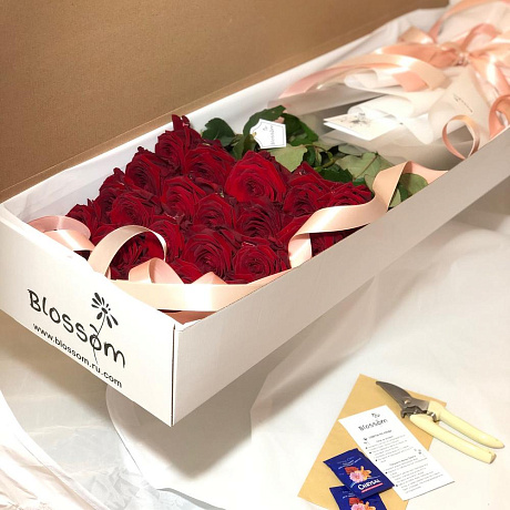 Роза в коробке Box - Фото 2