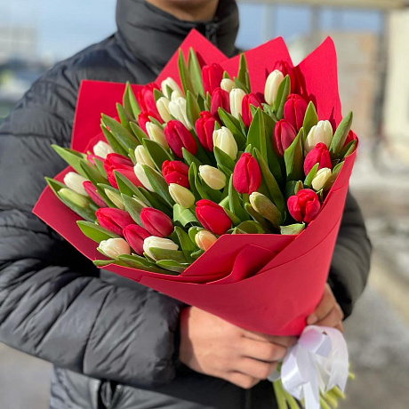 Букет цветов На 8 Марта - Фото 6