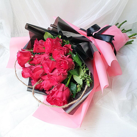 Букет из роз Сердечный - Фото 5