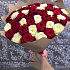 51 роза микс красные и белые - Фото 1