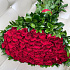 Букет из 101 красной розы на заказ - Фото 1