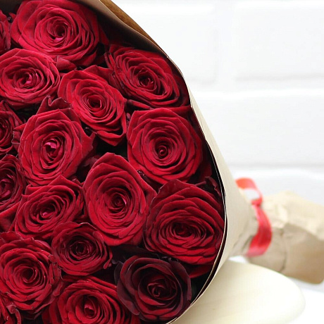 Букет из 35 роз недорого - Фото 5
