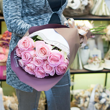 Букет из роз (11 роз) - Фото 3