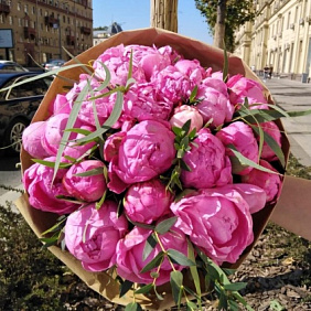 Букет "Ароматные пионы" №162