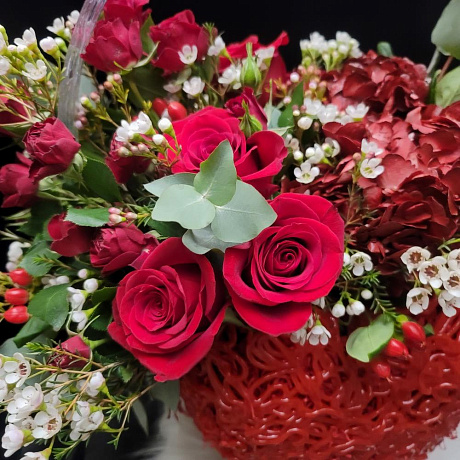 Букет цветов Ты моя душа - Фото 4