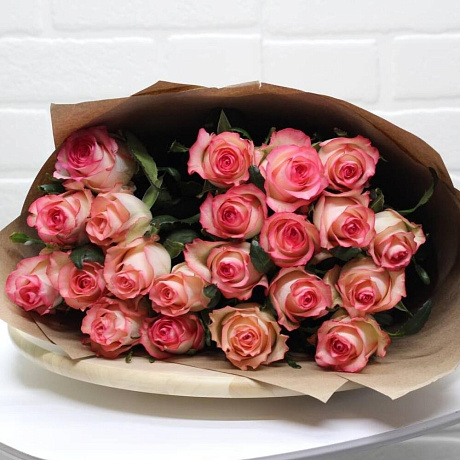 Букет из 21 роз Джумилия - Фото 4