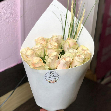 Букет Кремовый десерт №160 - Фото 3