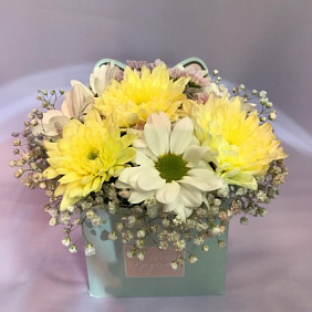 Букет цветов "От всего сердца" №165