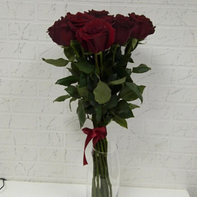 Роза красная 15 шт №160