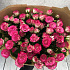 Роза кустовая 17шт розовая - Фото 3