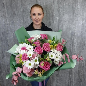 Букет цветов "Мечты о лете"