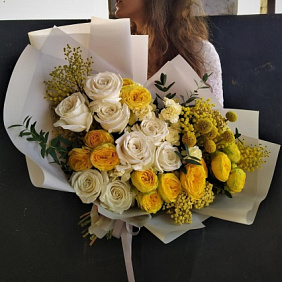Букет цветов "Honeymoon"
