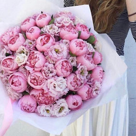 Красивый букет «Трепетное прикосновение»