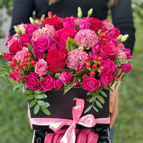 Букет цветов "Тайна" №161