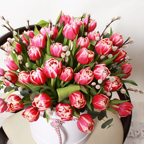 Букет цветов Пушистые Котики - Фото 3