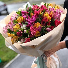 Букет из Альстромерий №169