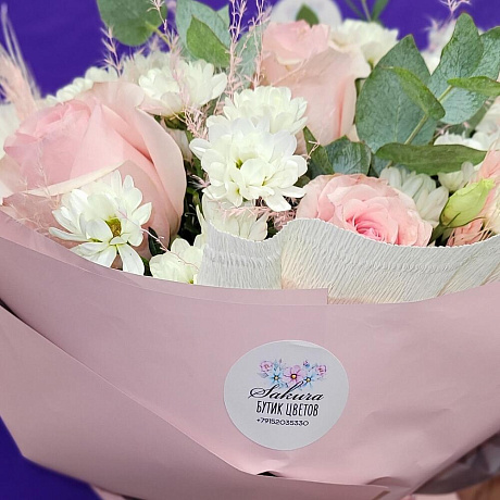 Букет цветов Теплое объятия - Фото 4