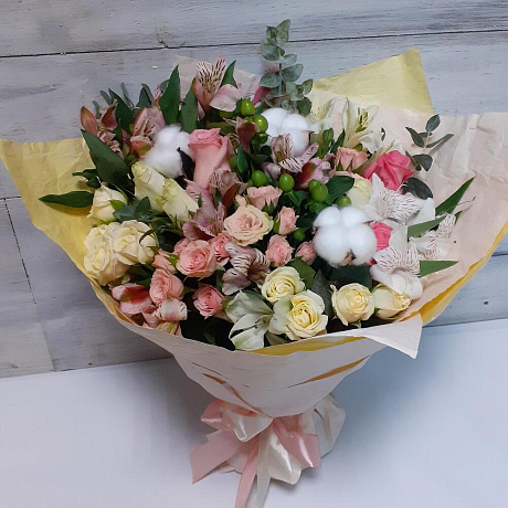 Букет цветов Изящное кружево - Фото 2