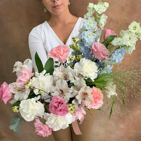 Букет цветов Утренние краски - Фото 3