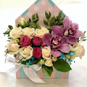 Букет цветов "Комплимент" №227