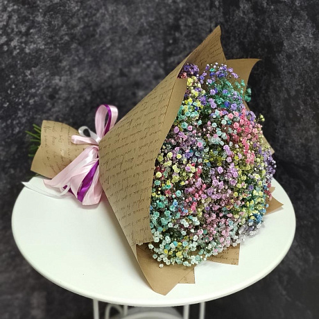 Букет цветов Rainbow bouquet - Фото 5
