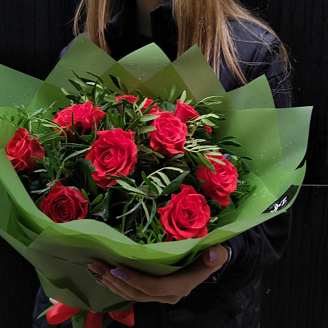 Букет с розами Bird - Фото 4