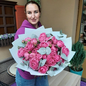 Букет цветов "Mistic magic"