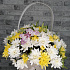Букет цветов Ромашковое лукошко №160 - Фото 2