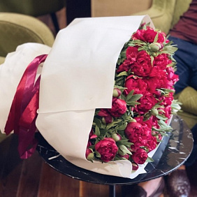 Букет из пионов №175