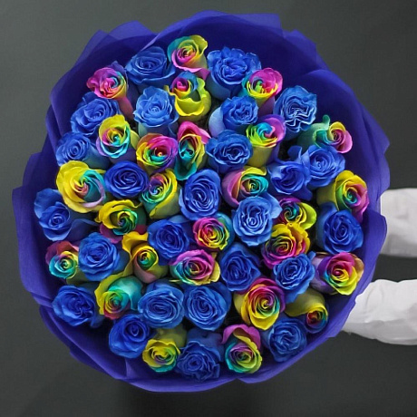 Букет цветов Яркие моменты №162 - Фото 2