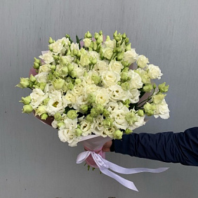 Букет из эустомы №163