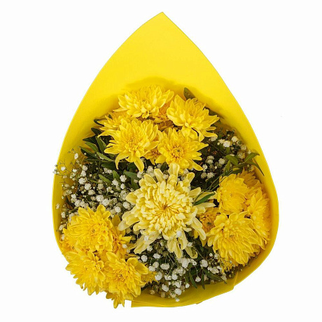 Букет Желтый бархат (мини) - Фото 2