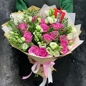 Букет цветов "Нежное утро" №169